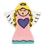 painted angel ornament diy