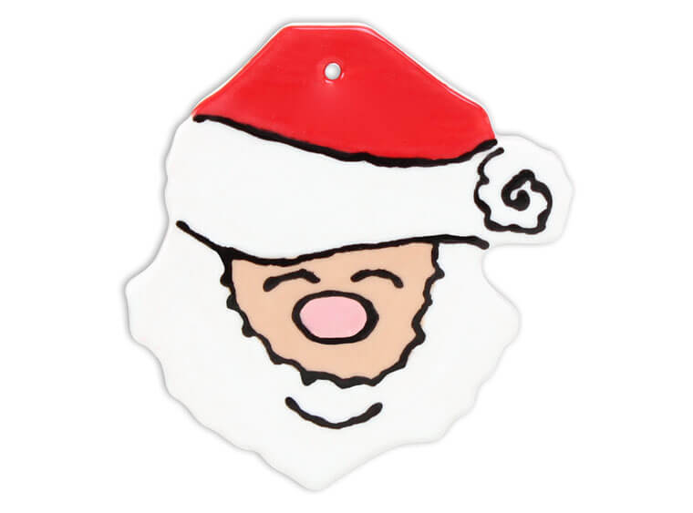 santa ornament craft